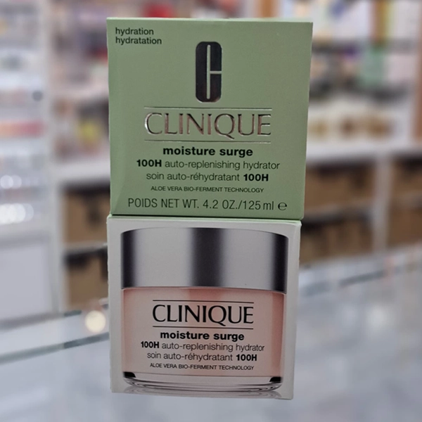 آبرسان 100 ساعته کلینیک 125 میل اصل مدل مویسچر مرطوب کننده کاسه ای انواع پوست | CLINIQUE moisture surge 100H hydratation 125ml